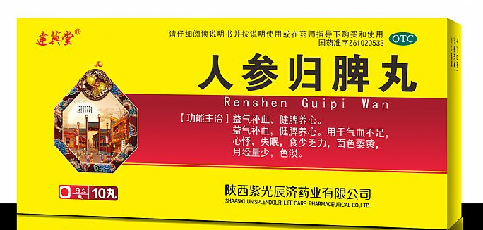 人参归脾丸